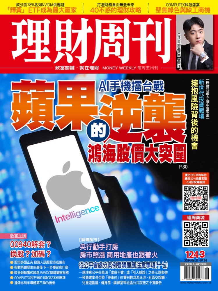 理財周刊第1243期封面（吳昌璟 Steve 受訪）